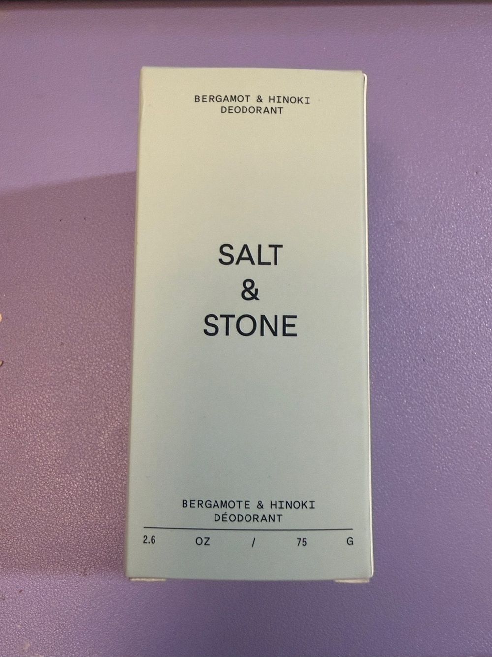 Salt & Stone Bergamot & Hinoki Deodorant